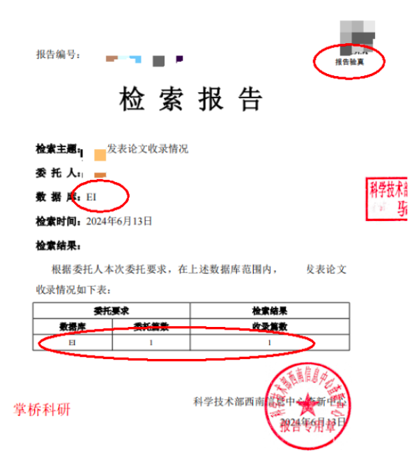 项目查收查引报告